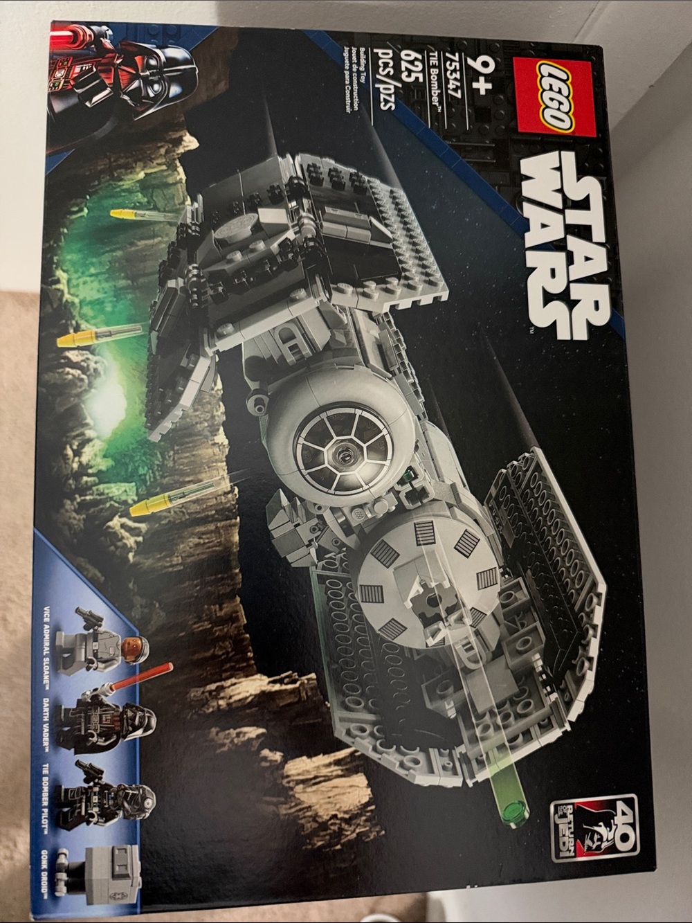 Lego 75347 Star Wars TIE Bomber NWT NIB